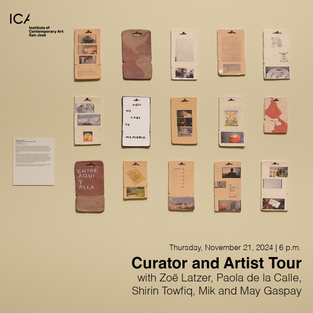 Curator and Artist Tour